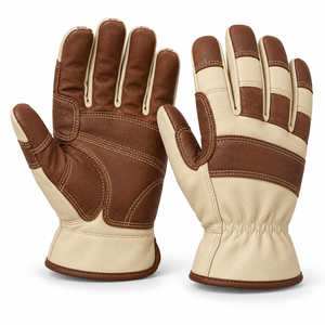Gants en cuir de qualité supérieure, dotés d'un matériau durable, d'un ajustement confortable et d'une prise en main sécurisée pour le travail industriel et la manipulation quotidienne. - Product Image 1