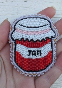 จี้กระเป๋าทำมือจากลูกปัดเม็ดเล็ก วัสดุคุณภาพสูง จี้กระเป๋าสำหรับผู้หญิง ตกแต่งกระเป๋าถือ - Product Image 2