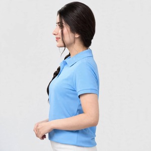 Durable <b>Women</b> <b>Polo</b> <b>Shirt</b> With Comfortable Fabric Strong Seams And Professional Style For Uniform Suppliers - Product Image 4