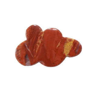 Cristal de jaspe rojo súper intenso tallado en forma de nube, piedra de cristal para decoración del hogar, nube de cristal tallada, mayorista. - Product Image 1