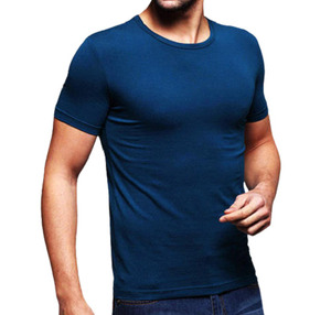 Jersey Round Neck <b>Half</b> <b>Sleeve</b> <b>T</b>-<b>Shirt</b> Mens Everyday Wear Short <b>Sleeve</b> - Product Image 1