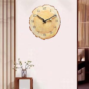 Modern <b>Digital</b> Quartz Silent Wall <b>Clock</b> Handmade Antique Style Living Room Home Office - Product Image 3