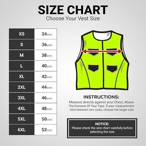 SAMROZ SPORTS Gilet de sécurité réfléchissant pour moto pour hommes et femmes, veste de moto haute visibilité avec poches pour le cyclisme, la circulation - Product Image 2