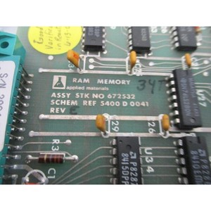 AMAT 672532 RAM MEMORY REV E, 5400 D 0041, 107959 - Équipements et pièces semi-conducteurs d'occasion fiables à l'échelle mondiale chez - Product Image 4