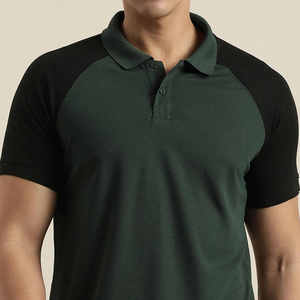 Nouvelle Arrivée Polo Homme Manches Courtes Style Poche Avant Gauche Vêtement d'Extérieur Matière de Haute Qualité Chemise de Golf avec Logo Personnalisé - Product Image 5