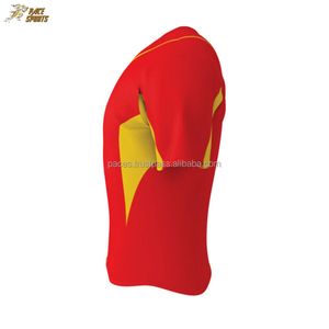 Vente en gros Maillot de baseball personnalisé respirant avec étoiles et rayures Vêtements de sport personnalisés pour équipe t-shirts sublimés - Product Image 6