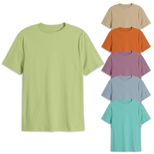 เสื้อยืดคุณภาพพรีเมียมสูง 210 กรัม ผ้าเจอร์ซีย์เนื้อนุ่ม ใส่สบาย เหมาะสำหรับงานปาร์ตี้ริมชายหาด น้ำหนักเบา เรียบง่าย ไม่มีลาย สั่งทำได้ สำหรับผู้ชาย - Product Image 2