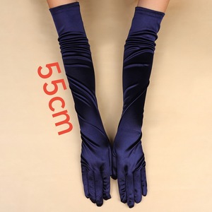 ถุงมือโอเปร่าผ้ายืดสแปนเด็กซ์ยาว 22 นิ้ว สำหรับผู้ใหญ่ ยาวคลุมข้อศอก 55 ซม. - Product Image 4