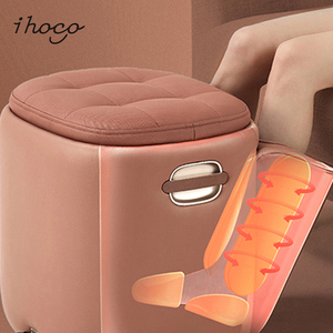Masajeador de pies y pantorrillas, rodillos silenciosos con compresión de aire, calor relajante, sistema antipinzamiento inteligente, base antideslizante, funda extraíble, uso doméstico - Product Image 5