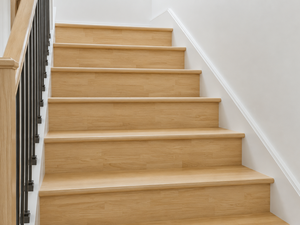 SSR VINA-Peldaños de escalera de madera de caucho-Tablero de madera para juntas de dedos Escalones AA AB Calidad FSC Certificado OEM ODM Suministro para proyectos de escaleras - Product Image 1
