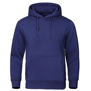 Sudadera con Capucha Blanca para Hombre, Corte Regular, Felpa de Algodón, Casual, Manga Larga, con Bolsillo, para Otoño - Product Image 4