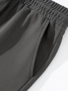 Knee Length 100% Cotton Men's Shorts Men's Summer Casual Pure Shorts Solid Color And Easy Design for Versatility manufactures - Product Image 4