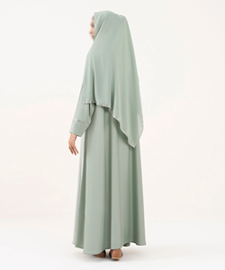 Abaya pour femmes avec logo personnalisé, fabrication haut de gamme, vêtements modestes avec embellissements faits à la main et prix de gros d'usine - Product Image 5