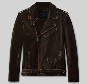 Chaqueta de Cuero Nueva Colección, Resistente al Viento, para Hombre y Mujer, Estilos Personalizados, Charlotte Burnt, Múltiples Colores, 2026 - Product Image 3