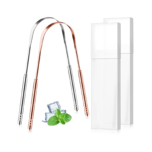 Elegante Instrumento de Higiene Bucal de Cobre Desarrollado para un Fácil Manejo, Cuidado del Aliento Fresco y Práctica de Limpieza Bucal Regular - Product Image 2