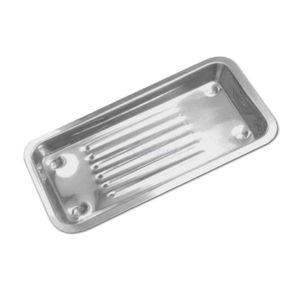Plateau de Stérilisation Durable en Métal pour Instruments Dentaires, Plateau Médical en Acier Inoxydable Poli pour Outils Chirurgicaux - Product Image 3