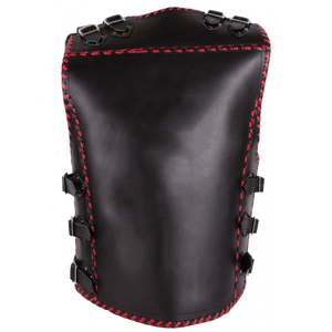Gilet de moto en cuir, service OEM/ODM, haute qualité, best-seller, faible MOQ, fermoir métallique noir, épais, logo personnalisé, unisexe, toutes tailles - Product Image 6