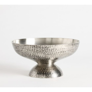 Modern Stainless Steel Ice Bucket Pedestal Bowl Round Elegant Design Rust Resistant For Party Beverage Cooling - Product Image 2