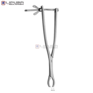 Hey Groves Instruments chirurgicaux orthopédiques en acier inoxydable de qualité supérieure, pointe de 7,5 mm, 270 mm (10 3/4 pouces), forceps manuel pour maintien osseux, usage médical - Product Image 4