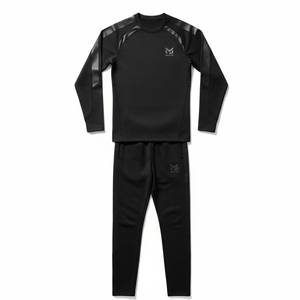 Conjunto Deportivo de Compresión Premium, Sublimado Personalizado, Ropa de Gimnasio para Hombre, 2 Piezas, Alta Elasticidad, Ropa de Entrenamiento Atlético - Product Image 1