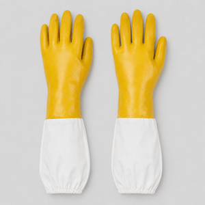 Gants en tricot premium avec paume en latex antidérapante, double enduit, doublure en nitrile double enduit, paume enduite de PVC - Product Image 4