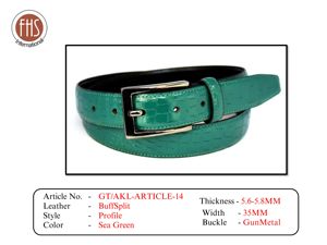 Cinturón Reversible para Hombre, Hebilla de Aleación de Zinc con Diseño Trenzado, Acabado Cruzado, Un Lado Negro, Otro Lado Marrón, 34 mm - Product Image 2