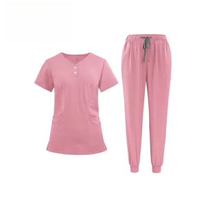 Wholesale Professional Unisex Medical <b>Scrub</b> <b>Sets</b> - High Quality Moisture Wicking Hospital Uniforms for Nurses and Dental Clinics - Product Image 2
