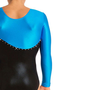 Justaucorps de danse de qualité supérieure, design de logo personnalisé, tissu extensible, justaucorps de danse confortables, en vente en ligne - Product Image 6