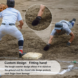Usine professionnelle de mitaines de Baseball populaires personnalisées pour gants coulissants mitaines 100% cuir gaucher/droitier Durable - Product Image 6