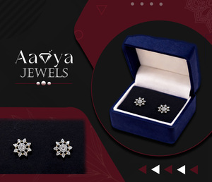 Joyería Fina, Pendientes de Diamantes Cultivados en Laboratorio, Corte Pera, Certificados por HRD, Oro Sólido de 9K, para Mujer, Bodas y Fiestas - Product Image 2