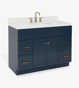 Gabinete de Baño OEM Felix de 48 Pulgadas con Lavabo Individual, Solo Gabinete, 4 Opciones de Acabado, Directo de Fábrica en Vietnam - Product Image 2