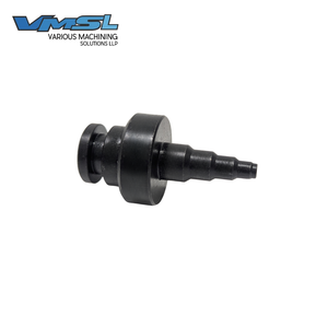 Composant d'arbre en acier usiné CNC de précision, pièces tournées en métal sur mesure, fabricant de pièces de rechange pour machines industrielles - Product Image 3