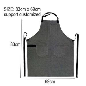 Tablier de barbier personnalisé avec logo, tablier multifonctionnel sans manches avec sangle réglable, impression de logo personnalisée - Product Image 4