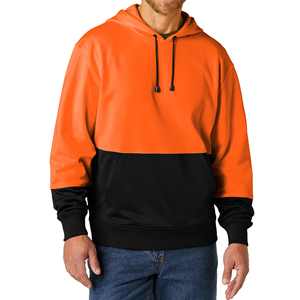 Sweat à capuche de travail pour hommes, haute visibilité, manches longues et capuche, pour la construction industrielle, élégant, en vente - Product Image 4