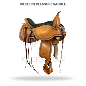 Silla de Montar Western Pleasure, Silla de Montar para Caballos, Equipo Ecuestre - Product Image 3