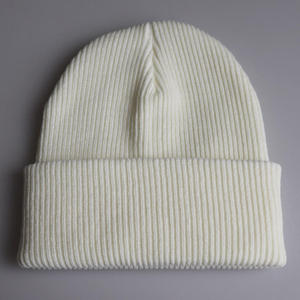 Gorro Unisex de Color Sólido, Gorro de Invierno de Estilo Casual para Adultos, Diseño de Punto Acanalado, Talla 56-58CM - Product Image 6