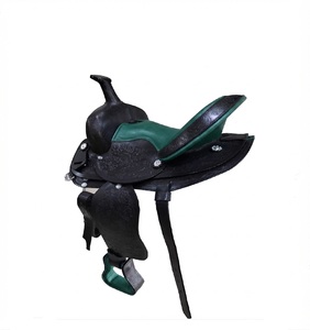Saddle Maker WWHSO5755llkk Soporte de Silla de Montar para Niños de Cuero, Estilo Inglés y Western, Hecho a Mano, Duradero, con Estructura de Madera y Herrajes Niquelados SUS304 - Product Image 2