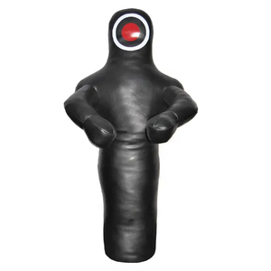 MMA Grappling <b>Dummy</b> Black Red Target Design Jiu Jitsu Wrestling Training Equipment - Product Image 2