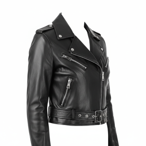 Chaqueta Varsity de Invierno para Mujer, Tejida en Lana/Nylon, Transpirable, Impermeable, Ecológica, Mangas Completas, Cuello Desmontable para Forro - Product Image 1