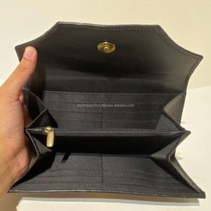 Portefeuille pour femmes en cuir taillé à la main Western Offre Spéciale portefeuille en cuir turquoise et noir haute qualité organisateur Carryall portefeuilles - Product Image 6