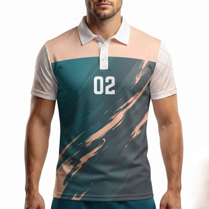 Maillot de cricket personnalisé sublimé pour hommes, t-shirt de cricket de haute qualité pour hommes, maillot de cricket pour hommes 100% polyester - Product Image 6
