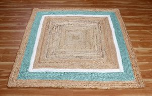 Wholesale Handwoven Seagrass Jute <b>Rug</b> Natural Carpet Indoor Outdoor Floor Mat Home Decor Made by KingCraftViet OEM ODM - Product Image 6