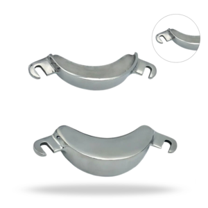 Placas de mordida clásicas de ajuste ancho de acero inoxidable, instrumento dental para uso veterinario y quirúrgico - Product Image 1