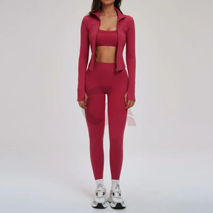 Conjunto Deportivo para Mujer, Diseño 2026, Alta Elasticidad, Ligero, Secado Rápido, Personalizable, Venta al Por Mayor, Traje de Yoga - Product Image 4