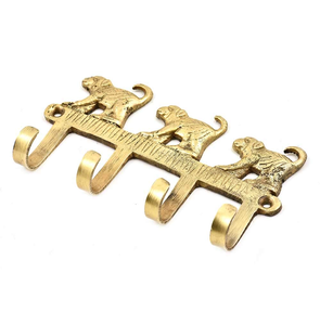 Gancho de latón para colgar, accesorios de baño, perchas para ropa, rieles, gancho de pared con forma de elefante, el mejor precio - Product Image 5