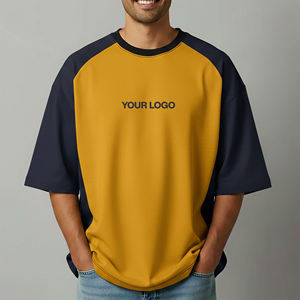 Camisetas de Hombre 100% Algodón, Diseño Nuevo, Transpirables, Ecológicas, Antiarrugas, de Secado Rápido, Estampadas con Serigrafía, Corte Holgado Informal - Product Image 1