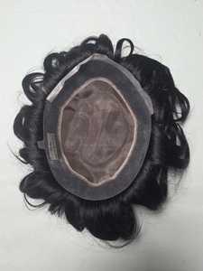 Peluca de Cabello Humano Mono de Primera Calidad Austrian Taz Hair Bangladesh con Estilos Naturales y Ondas Profundas - Product Image 3