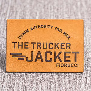 Custom Vintage Embossed Genuine Leather <b>Patch</b> <b>for</b> Jeans High Quality Retro Pu Suede Leather Label Manufacturer <b>for</b> Denim <b>Jacket</b> - Product Image 2