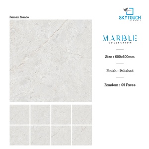 Carreaux de sol en porcelaine émaillée polie de haute qualité, 600x600mm, prix abordable, idéaux pour les salons – Prêts à l'exportation - Product Image 3