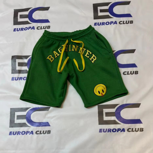 กางเกงขาสั้นเอวกลางของผู้ชายกางเกงขาสั้นผ้าฝ้ายทรงหลวมเข้ารูปงานปักตามสั่งสไตล์สตรีท - Product Image 1